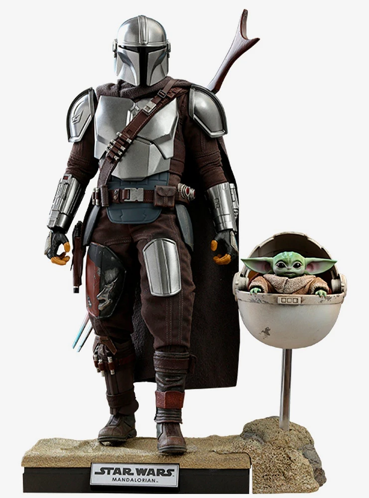 Hot Toys Mandalorian and the good child deluxe