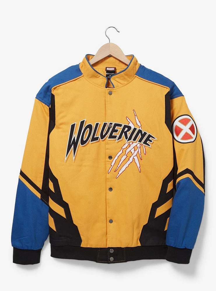 SPECIAL GUEST ジャケット XL Marvel X-Men Wolverine Motocross Racing Jacket - BoxLunch