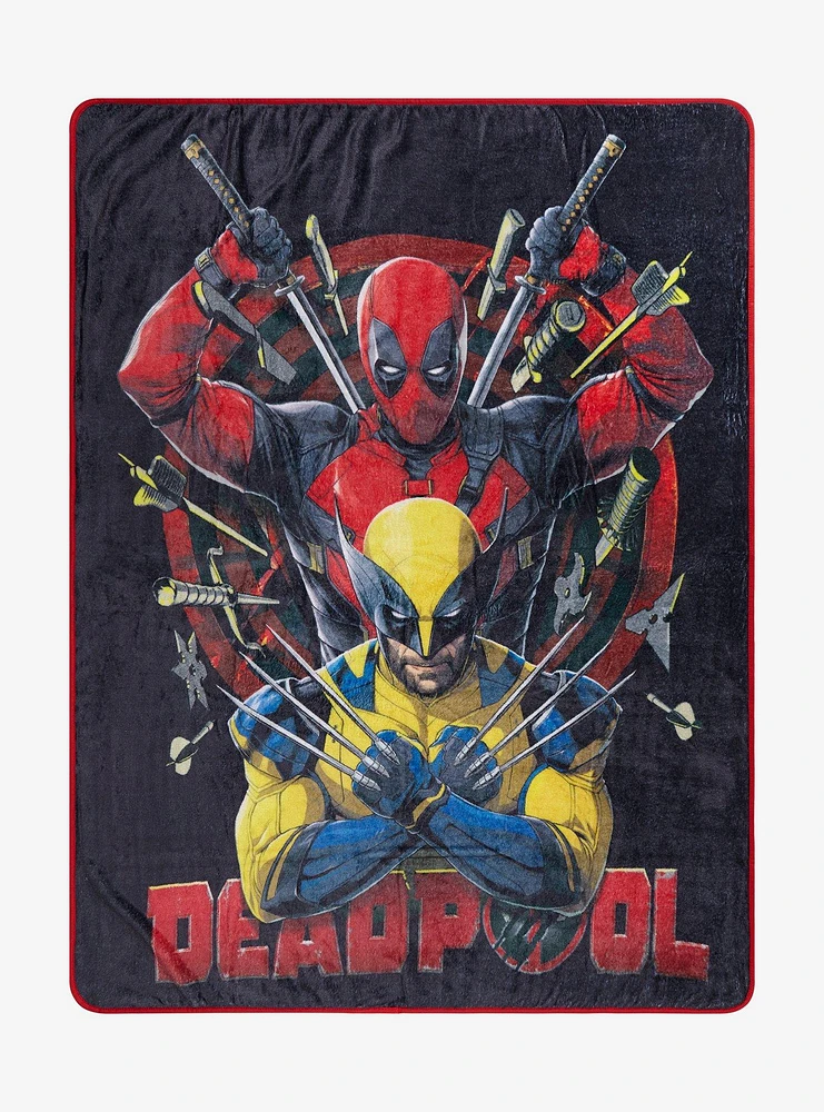 Marvel wolverine blanket sale