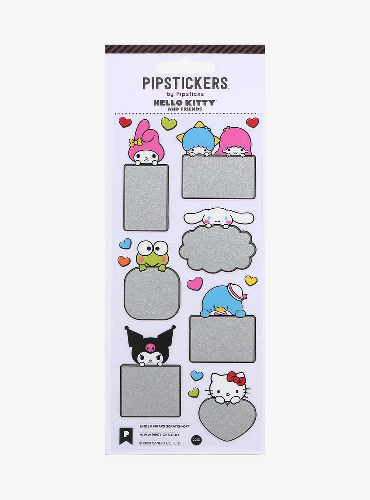 Hot Topic Pipsticks Hello Kitty And Friends ScratchOff Foil Sticker