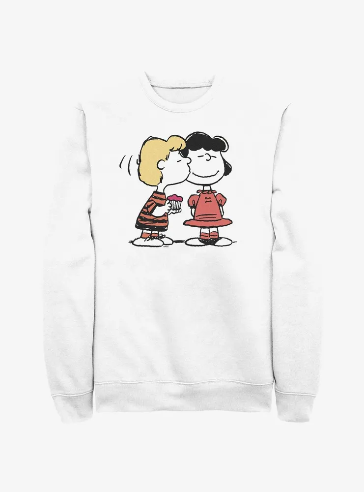 Boxlunch Peanuts Relationship Goals Schroeder and Lucy Sweatshirt