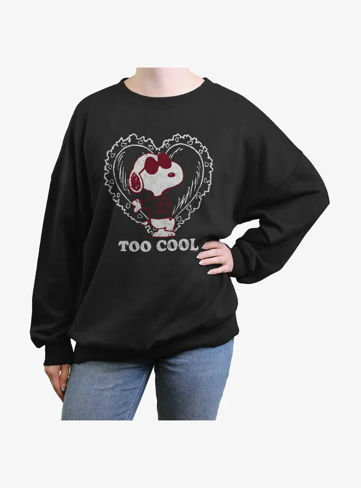 Snoopy oversized online sweatshirt