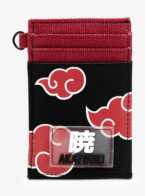 ☆Loungefly☆Naruto Akatsuki All-Over Print Card Holder Naruto Akatsuki All-Over Print Card Holder | Loungefly