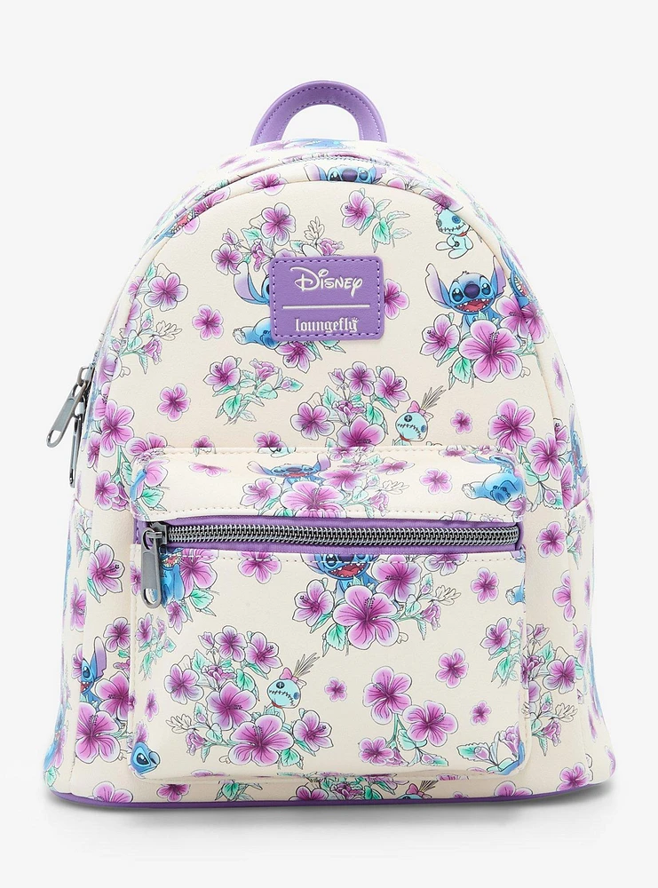 Brand New! Loungefly Disney Lilo deals & Stitch Tie-Dye Mini Backpack + Wallet