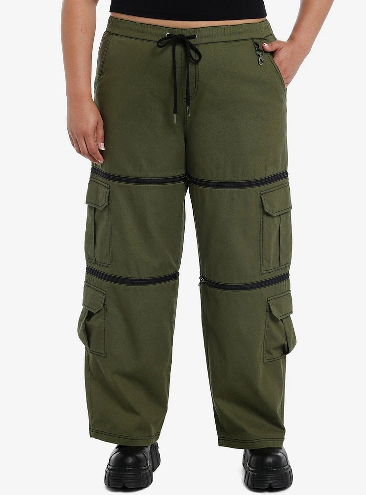 strap cargo pants (pink) - MIDNIGHT MOVE | 60% - Asian