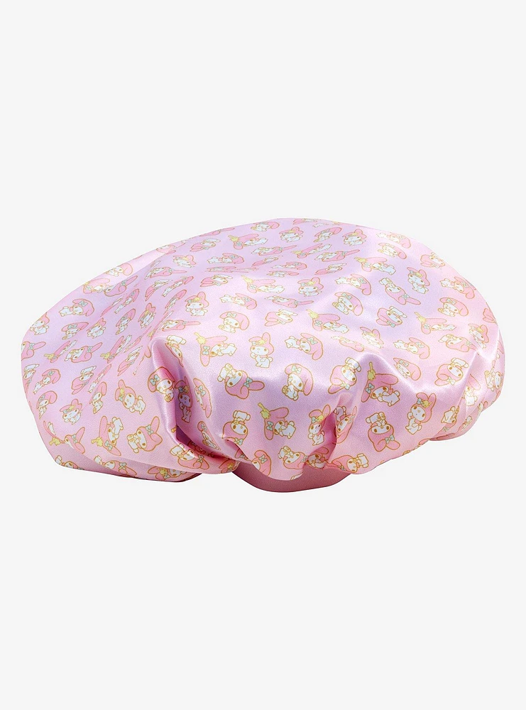 My Melody Sanrio My Melody Allover Print Satin Bonnet