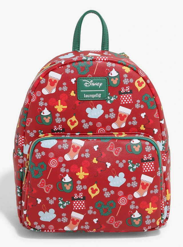 Mickey deals Mouse Holiday Treats Loungefly Mini Backpack