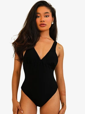 H e amp;m black one piece swimsuit hotsell