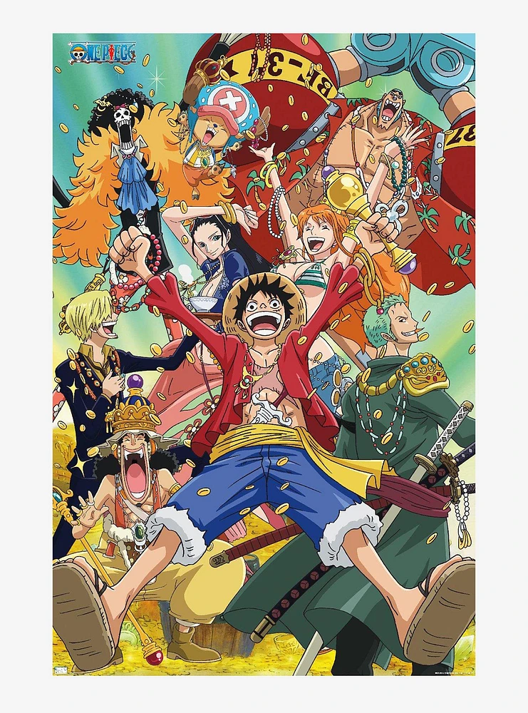 Hot Topic One Piece Straw Hat Crew Poster | Liberty Center