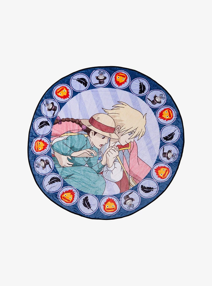 Howls shops Moving Castle Tapestry Blanket New!!!