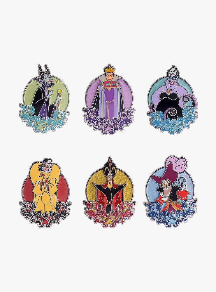 Disney Our Universe Disney Villains Translucent Blind Box Enamel Pin Disney Our Universe Disney Villains Translucent Blind Box Enamel Pin