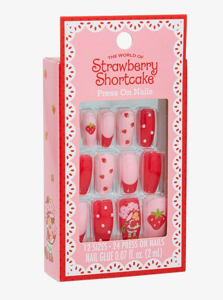 Strawberry Shortcake Strawberry Press On Nails at Vancouver