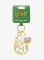 WICKED musical theatre themed silver alloy charm bag clip