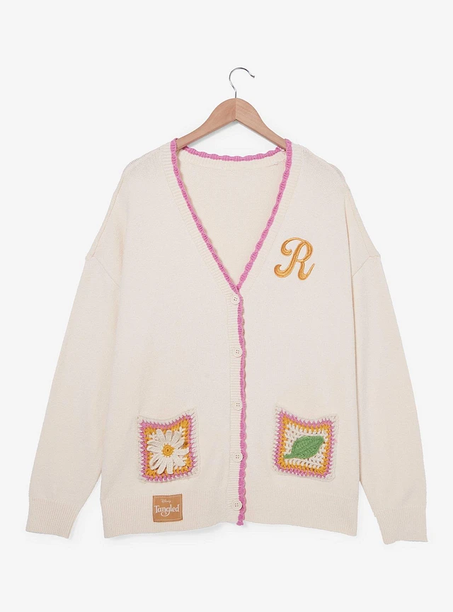 Disney Tangled 2024 Rapunzel & Pascal Floating Lanterns Women's Cardigan BoxLunch Exc