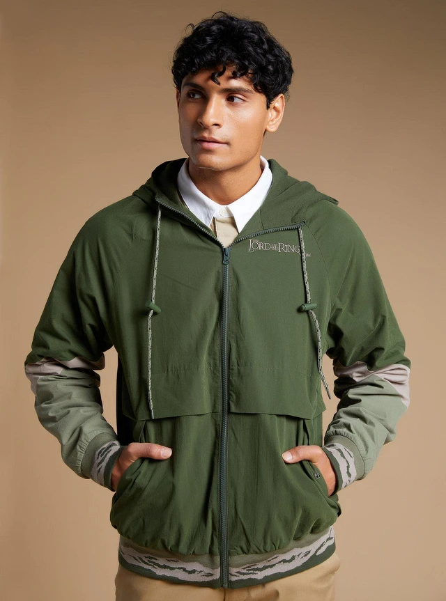 Boxlunch KFC Colonel Sanders Color Blocked Windbreaker