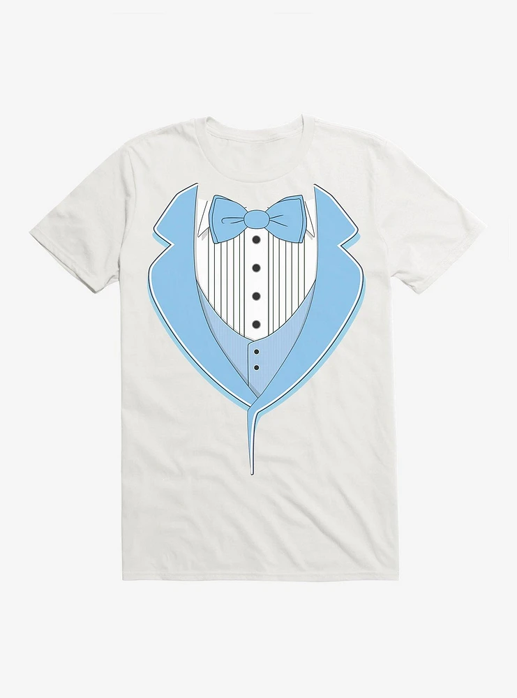 Blue tuxedo t shirt best sale