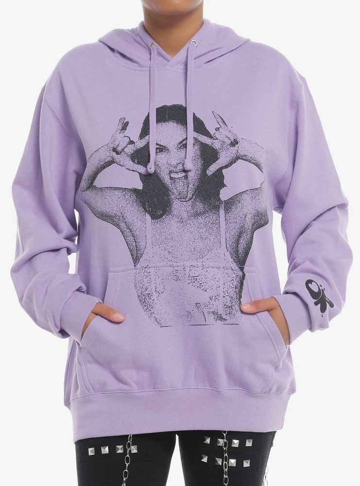Hot Topic Olivia Rodrigo Rock Jumbo Print Girls Hoodie | Liberty Center