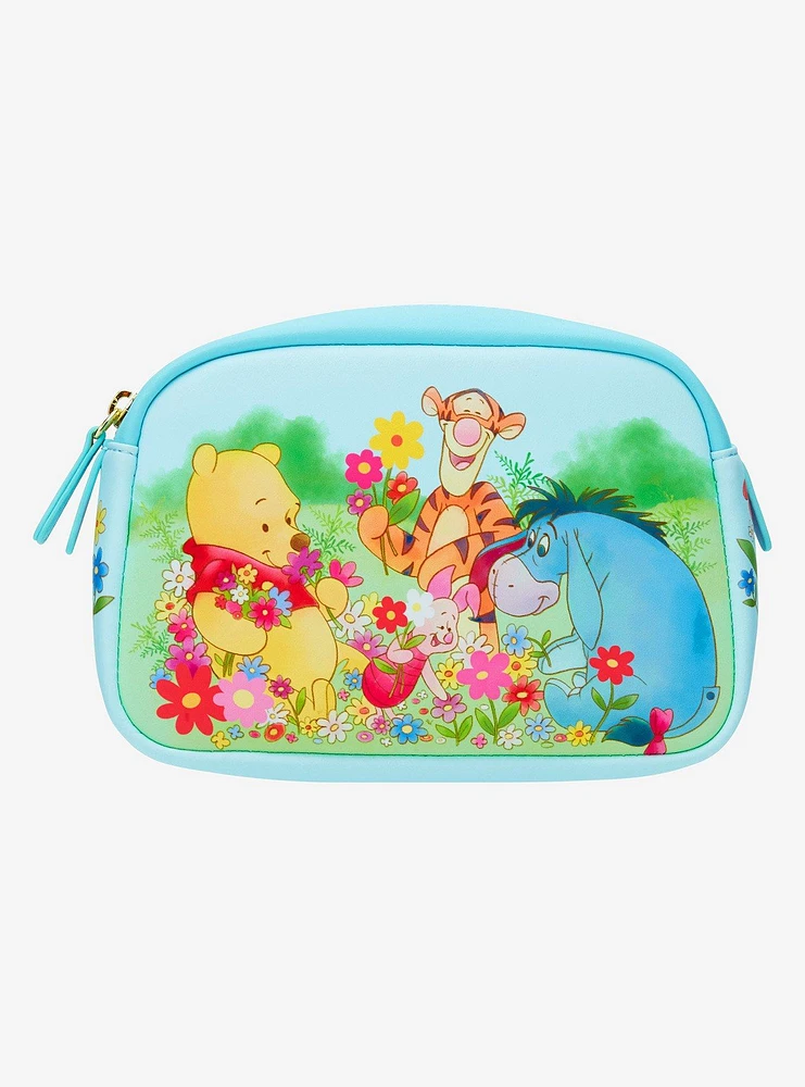 【Duffy pooh】 Loungefly Disney Winnie the Pooh Floral Pooh Bear and