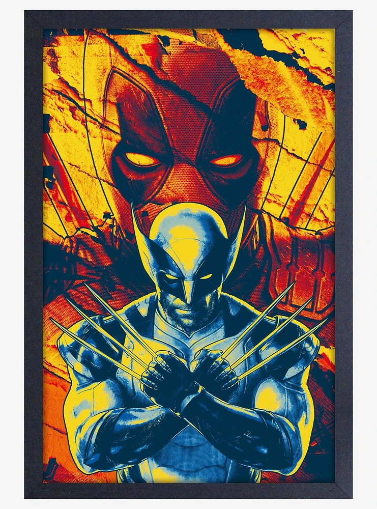 Hot Topic Marvel Deadpool 3 Battle Ready Wood Wall Art | Hamilton Place