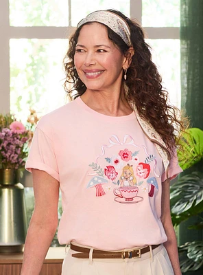 ジャケット Womens Alice Shirt Disney Alice Wonderland Lichtenstein Womens T-Shirt at