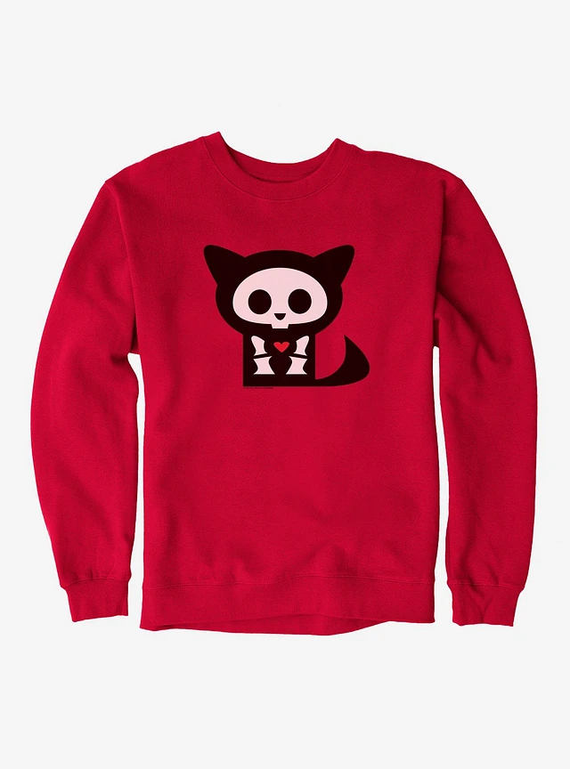 Skelanimals Kit the popular Cat pinstripe hoodie