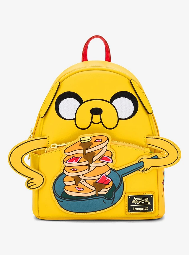 Hot Topic Adventure Time Jake Fuzzy Mini Backpack | MainPlace Mall