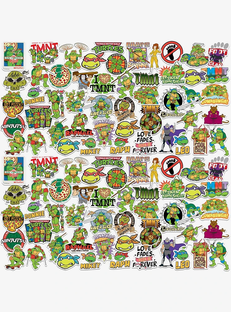 Teenage Mutant Ninja Turtles Variety Miscellaneous 100ct Sticker