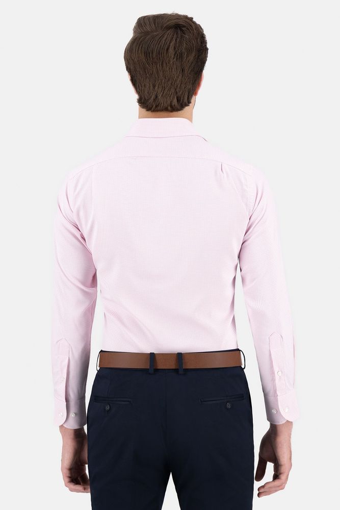 Camisa Robets Easy Care Color rosa pastel Regular fit