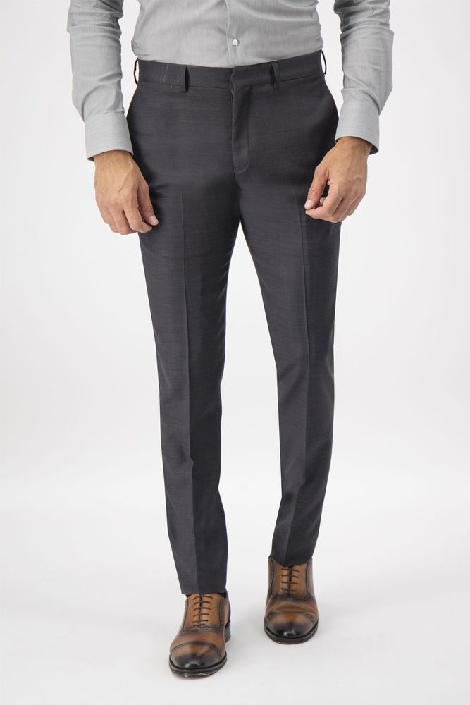 Pantalon color gris oxford sales