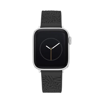 SteveMadden Apple Watch® RUBBER LOGO BAND 38/40/41MM | Upper