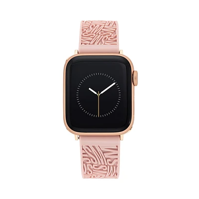 SteveMadden Apple Watch® RUBBER LOGO BAND 38/40/41MM | Upper