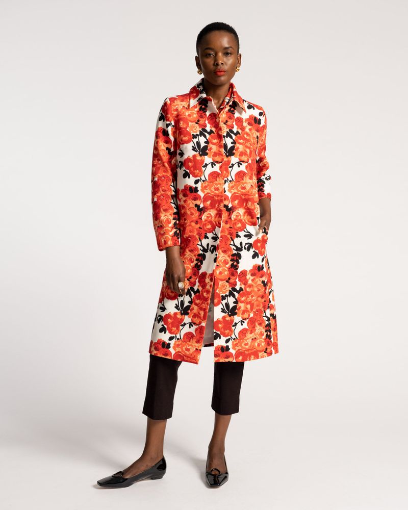 Rose floral jacket on sale