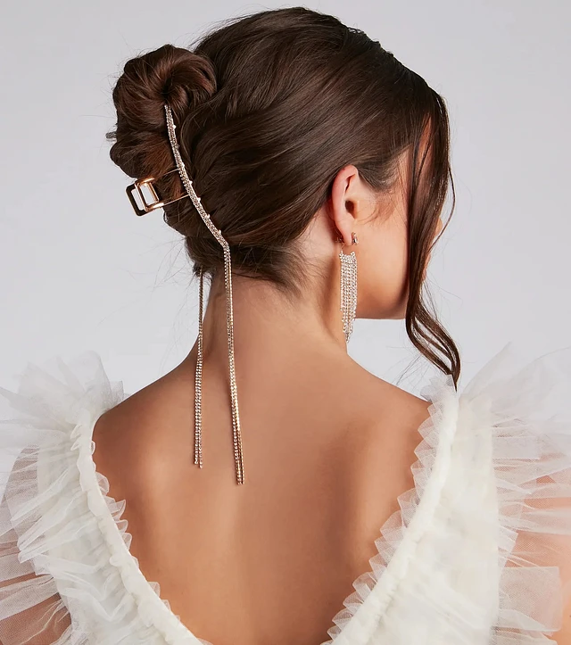 A New Day Jumbo Plastic Pearl Claw Hair Clip - A New Day Ivory