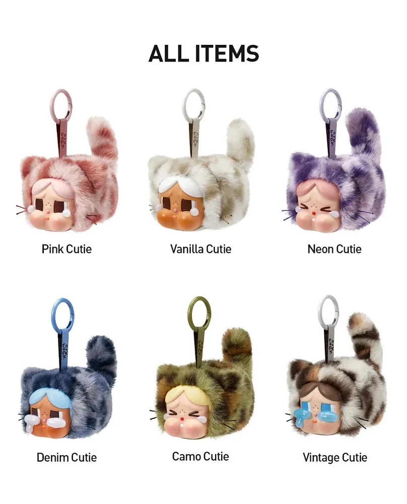 MyPops.ca Popmart: CryBaby - Wild But Cutie Plush Charm Blind Box