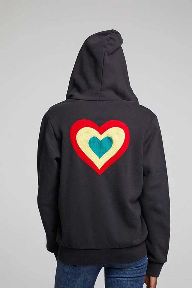 Chaser heart sweatshirt outlet