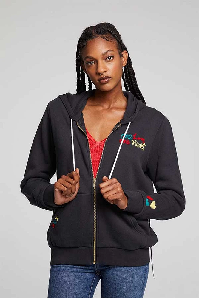 Chaser heart sweatshirt cheap