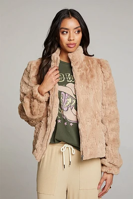 Aakaa Alicia Faux Fur Coat | Pacific City