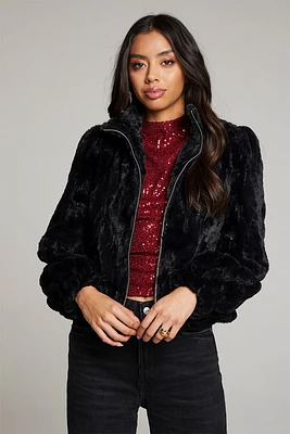 Aakaa Alicia Faux Fur Coat | Pacific City