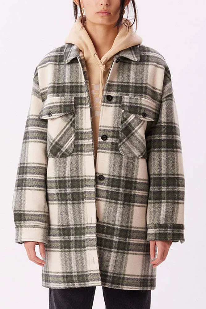 Obey checkered jacket clearance