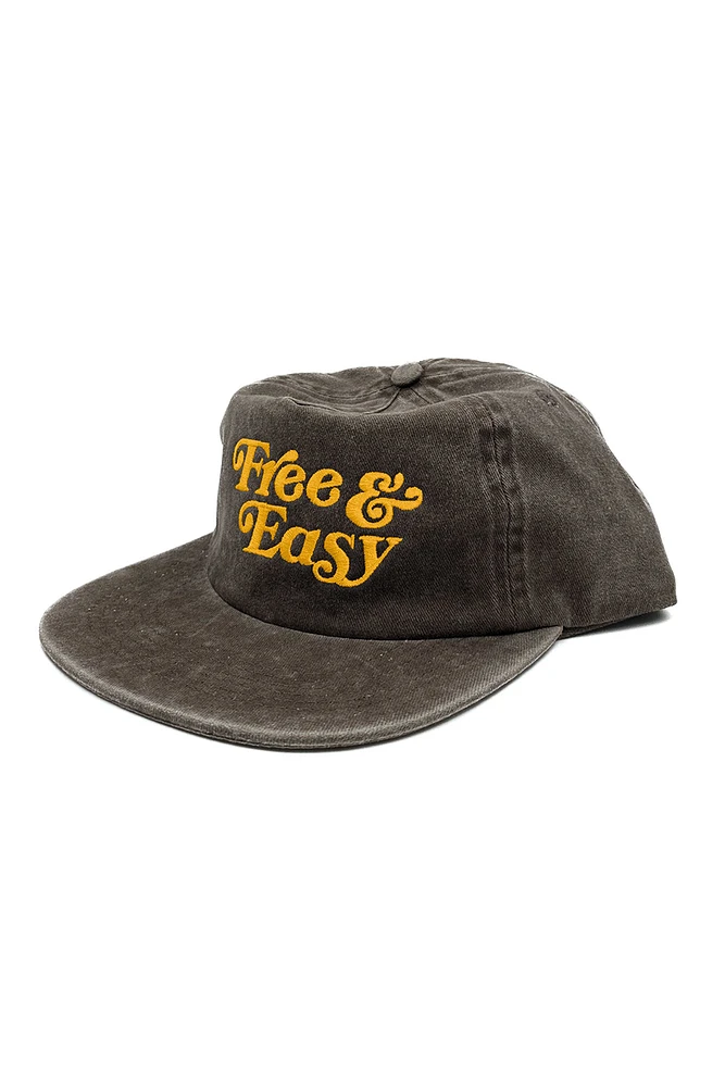 Free & Easy フリーアンドイージー WASHED SNAPBACK CAP Free & Easy フリーアンドイージー WASHED SNAPBACK CAP (Free