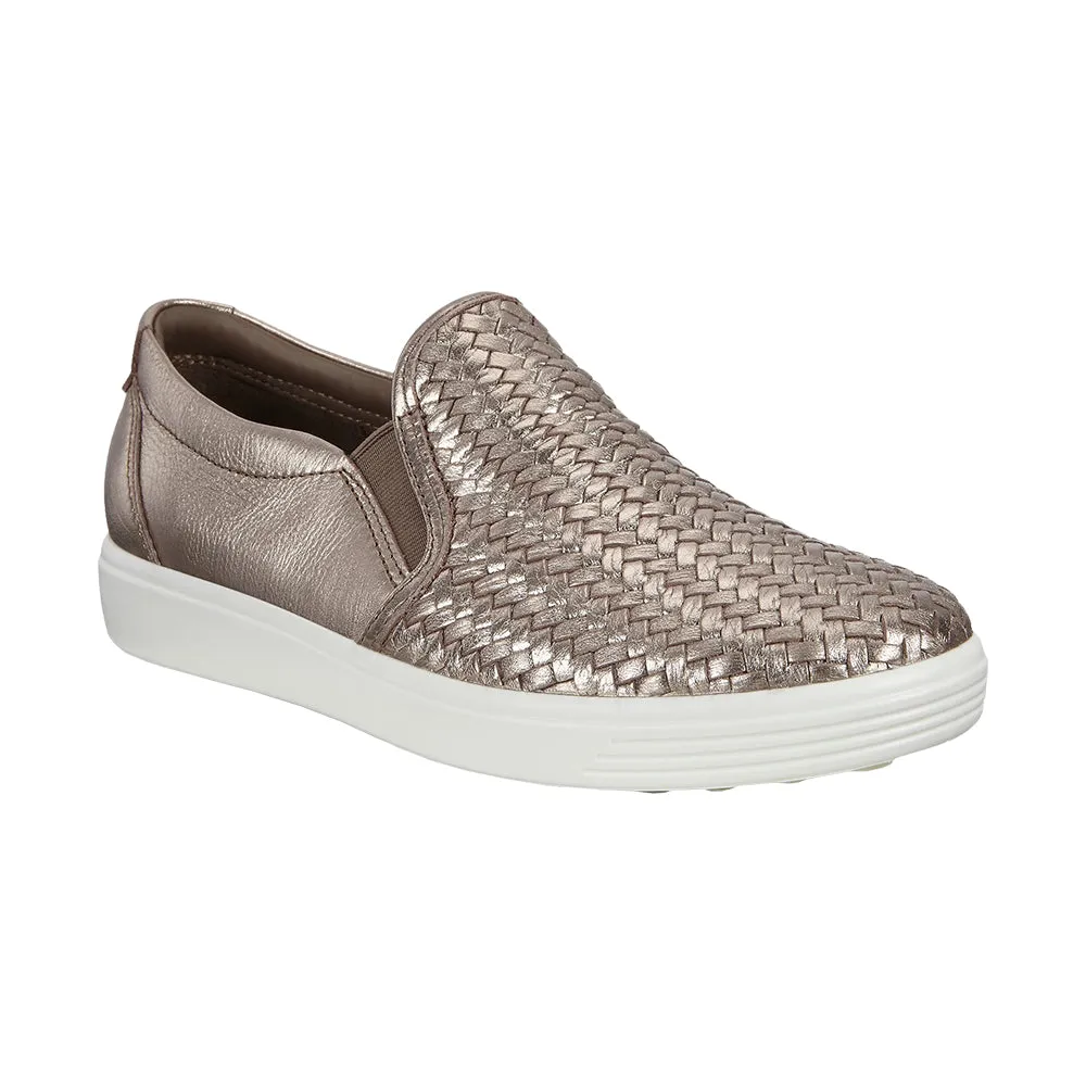 Ecco womens soft discount 7 slip on