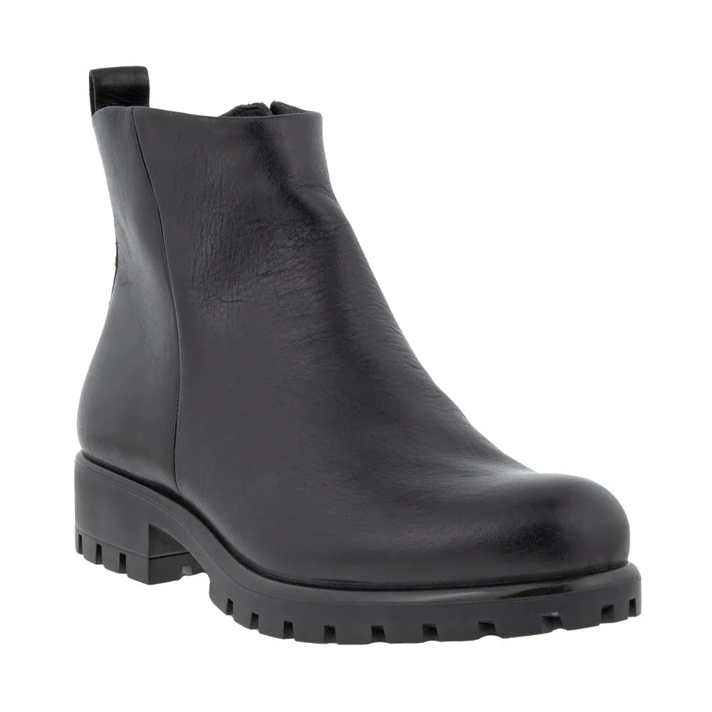 Ecco leather ankle boots sale