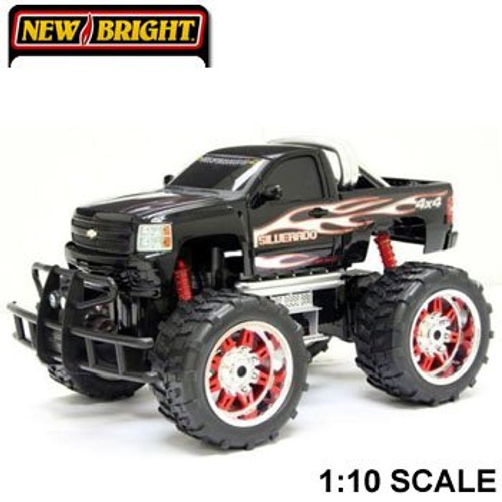 New Bright Radio Control 110 Chevy Silverado Monster Truck