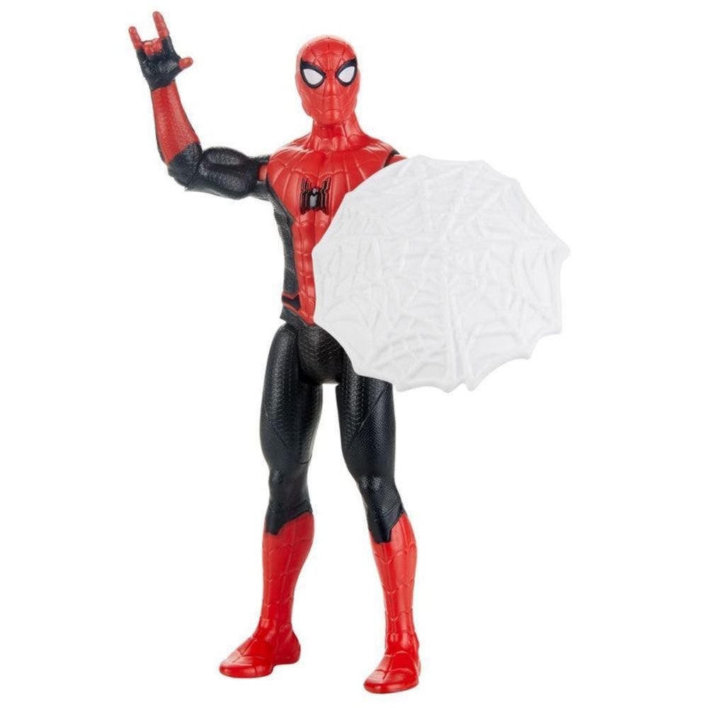 Action Figure Spider-Man 15 Cm – Tuta Rossa E Nera Con Mystery Web Gear E Accessorio, Giocattolo Ufficiale Dal Film Marvel - 2