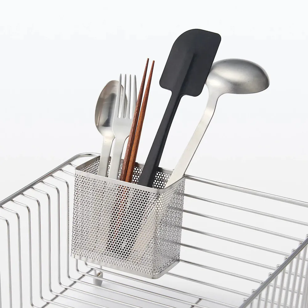 MUJI Stainless Steel Cutlery Stand Yorkdale Mall