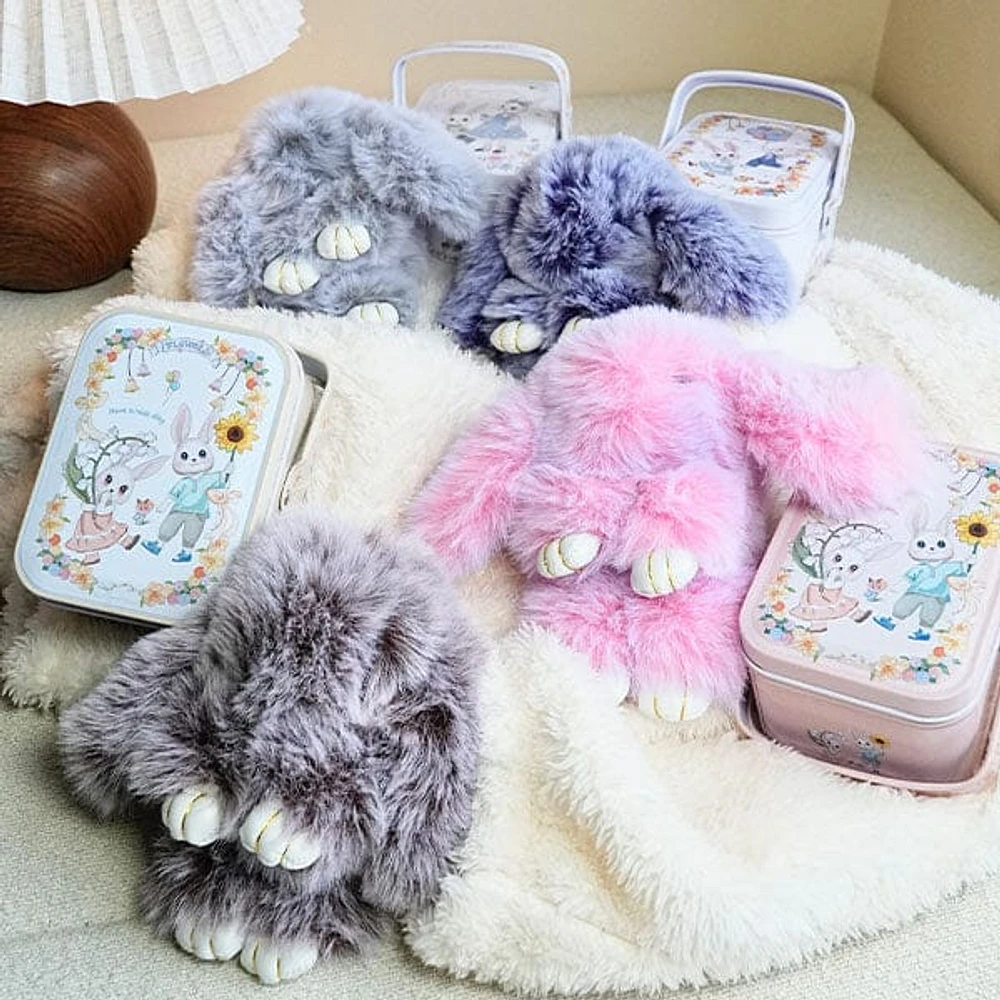 Exclusive Bao Bunny Furry Kawaii Plush Keychain Mystery Tin (1pc