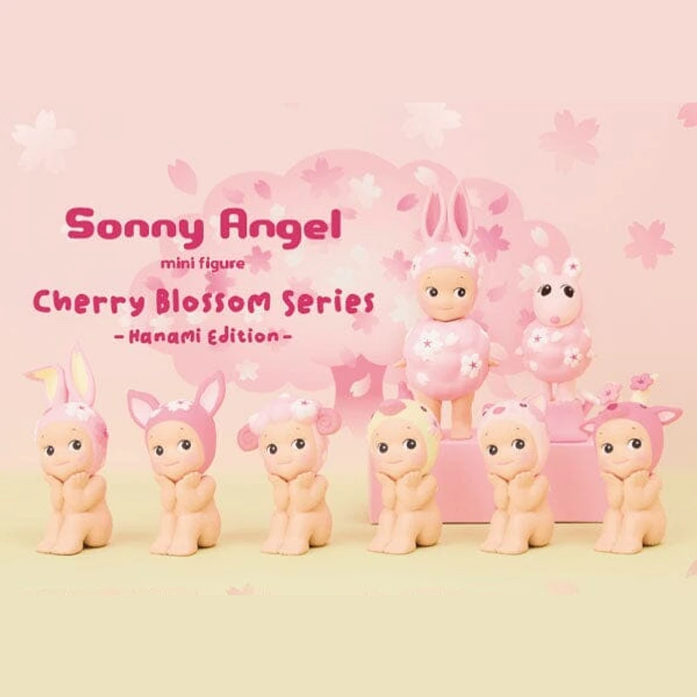 Sonny Angel Collectable Mini Cherub Figurines Cherry Blossom