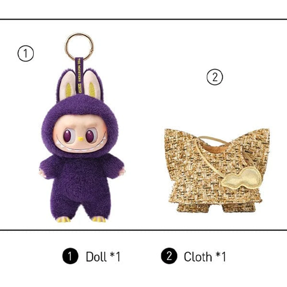【人気！】Pop Mart x Pronounce The Monsters Labubu Pendant Pop Mart x THE MONSTERS: Labubu Wearing PRONOUNCE Fashion