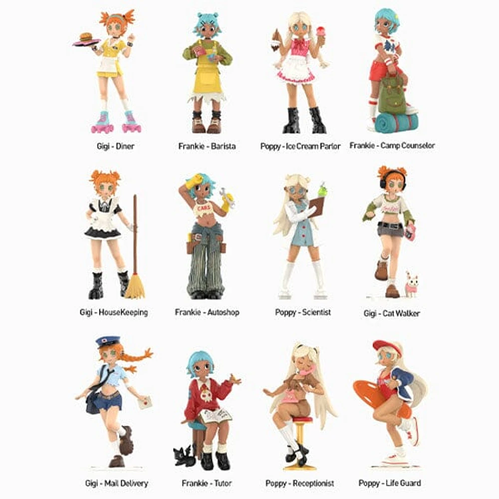 Pop Mart x Peach Riot: Rush Hour Series Collectible Figurine Blind