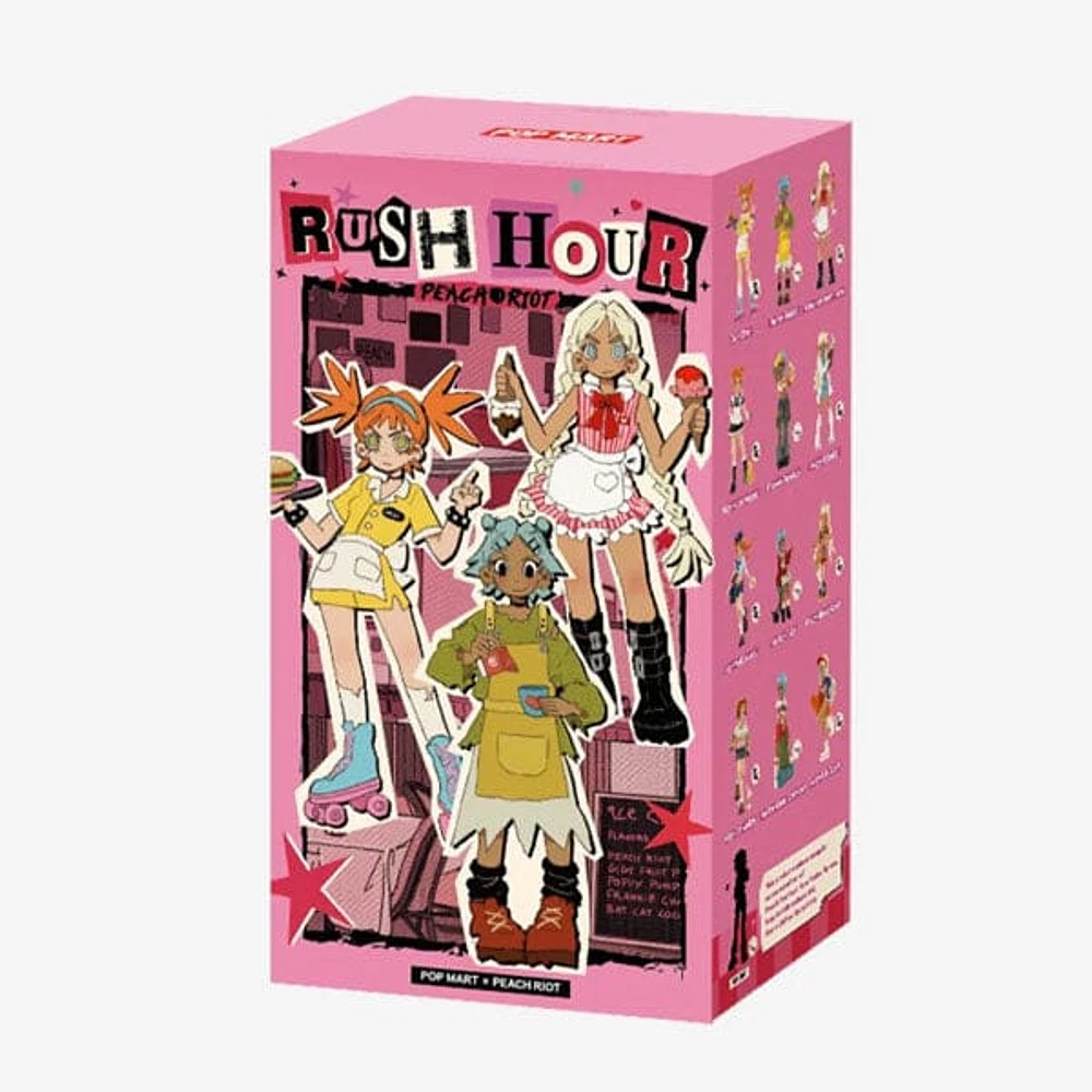 Pop Mart x Peach Riot: Rush Hour Series Collectible Figurine Blind
